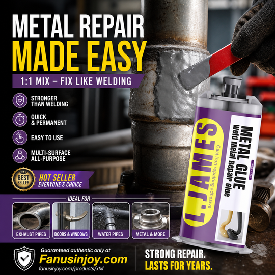 ✨Limited-Time Special:ONLY ￡7.99!!🎉New Metal Repair Glue!🔥Metal Glue - Weld Metal Repair Glue✨🏭Factory Authorized Exclusive Sale 🎁