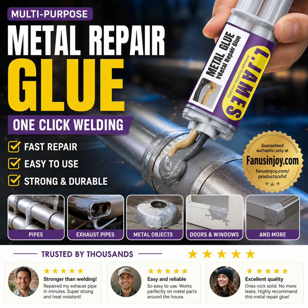 ✨Limited-Time Special:ONLY ￡7.99!!🎉New Metal Repair Glue!🔥Metal Glue - Weld Metal Repair Glue✨🏭Factory Authorized Exclusive Sale 🎁