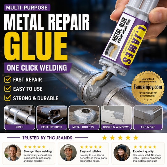 ✨Limited-Time Special:ONLY ￡7.99!!🎉New Metal Repair Glue!🔥Metal Glue - Weld Metal Repair Glue✨🏭Factory Authorized Exclusive Sale 🎁