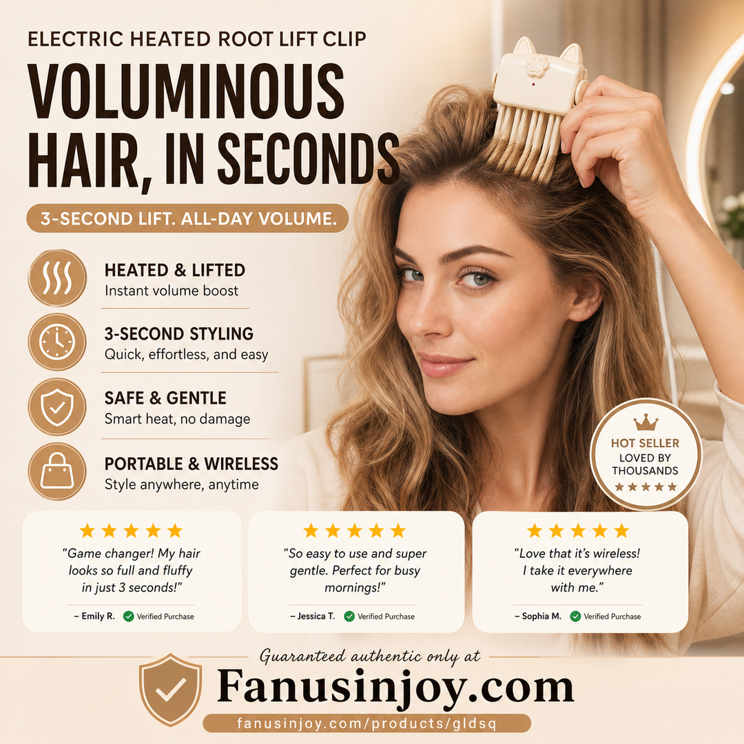 💥Surprise 50% Off！🔥Shape in 3 Seconds！👱‍♀️High Cranial Top Magic Tool！Volumizing Root Lift Clip