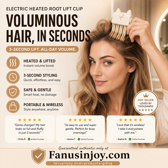 💥Surprise 50% Off！🔥Shape in 3 Seconds！👱‍♀️High Cranial Top Magic Tool！Volumizing Root Lift Clip