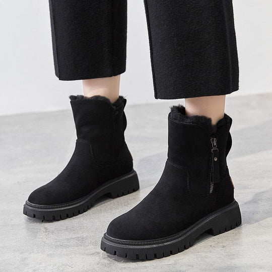 Women's Winter Fleece Snow Boots📢📢Flash Sale⚡: Ending in 3 Hours!⏰⏰