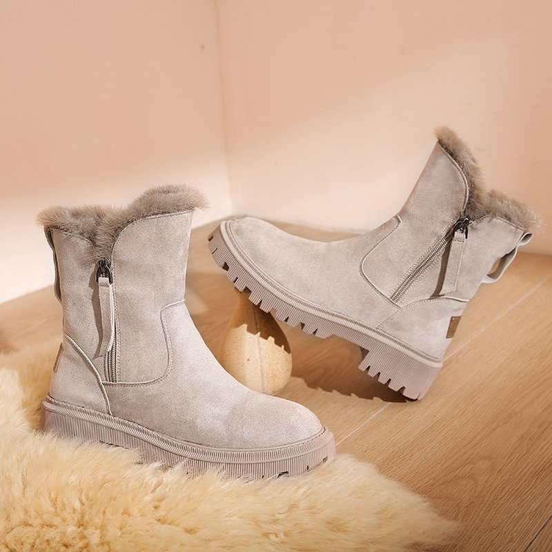 Women's Winter Fleece Snow Boots📢📢Flash Sale⚡: Ending in 3 Hours!⏰⏰