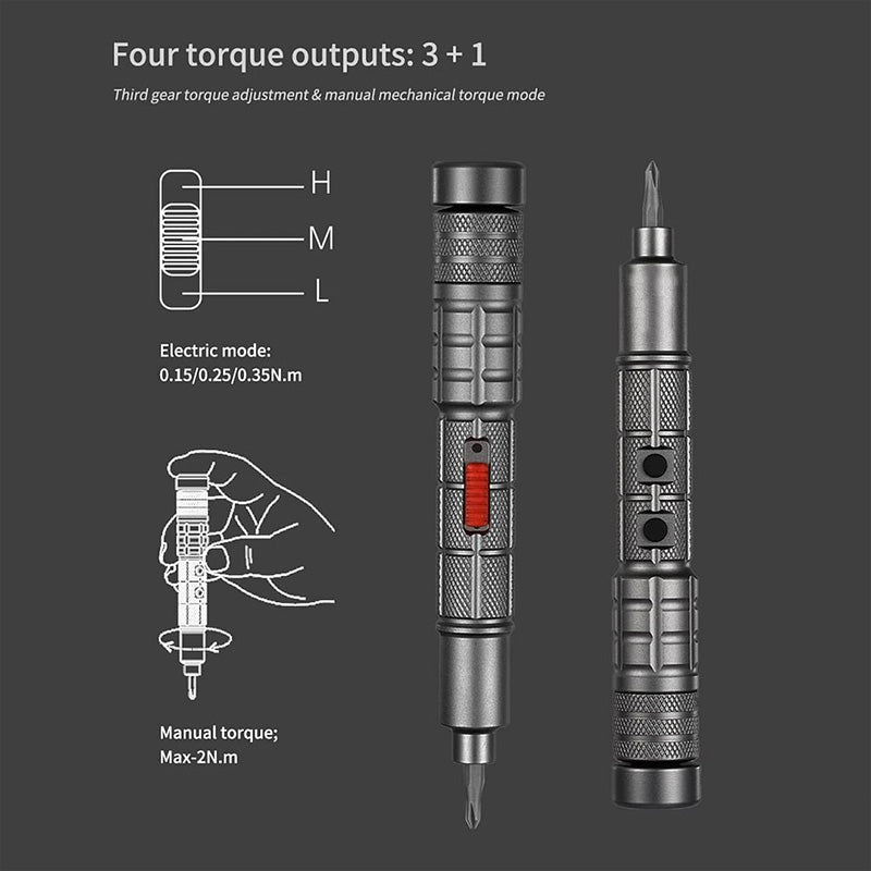 Mini Electric Screwdriver Set