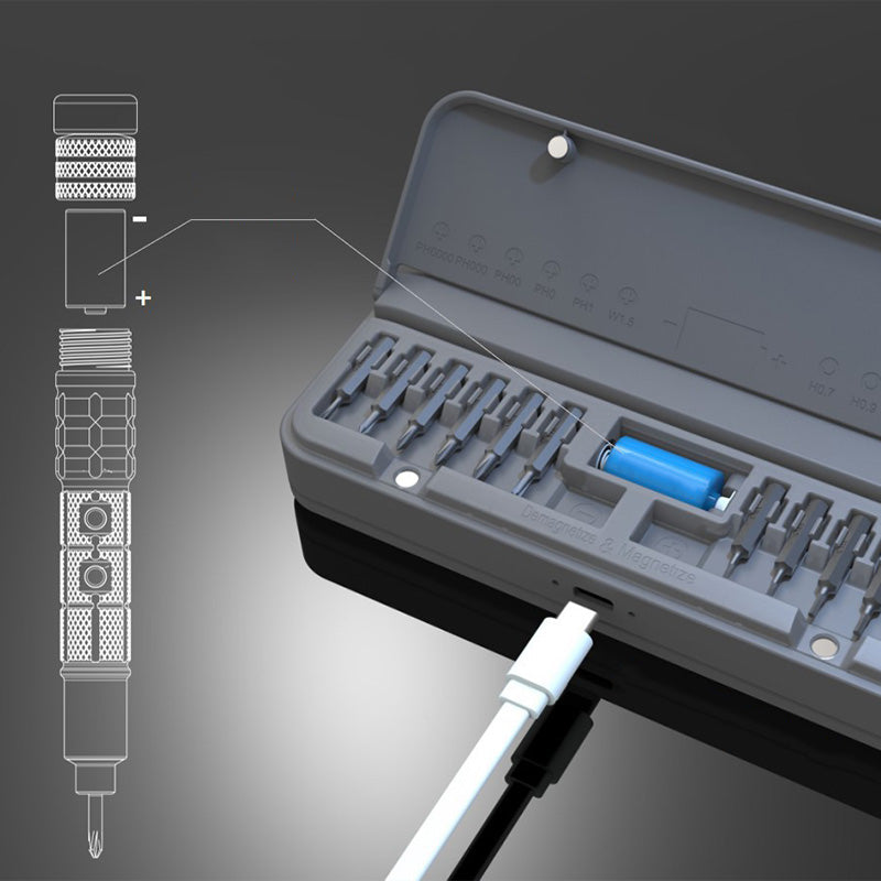 Mini Electric Screwdriver Set