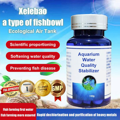 🌊 The ultimate aquarium water stabilizer - Clean, safe, instant!!!🐠