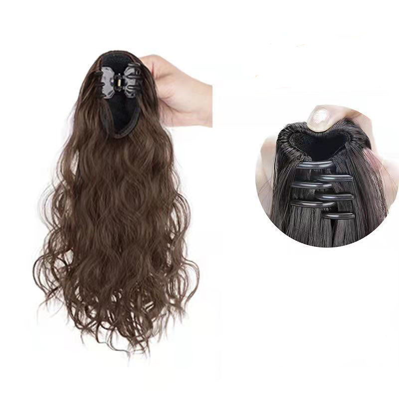 💜 LAST DAY PROMOTION - 49%OFF💜Curly Wig High Ponytail with claw clip
