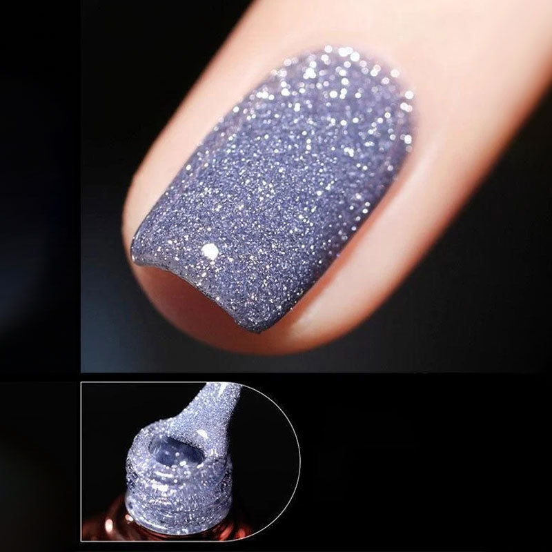💜Last Day-Buy 1 Get 1 Free!💜High Density Glitter Nail Gel Polish💅✨