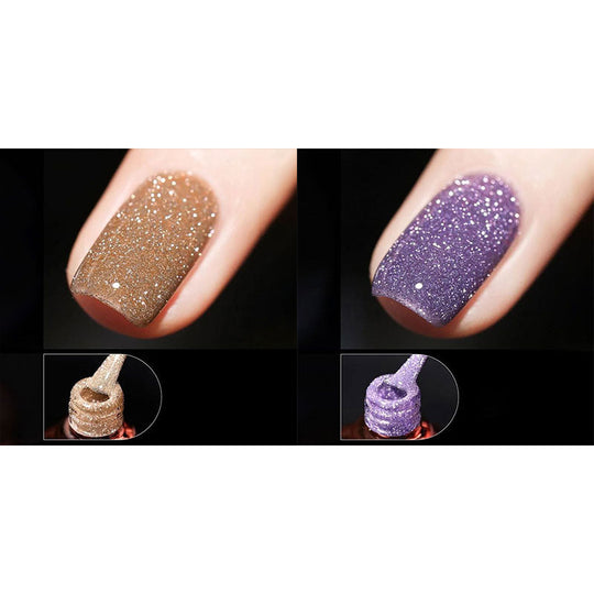 💜Last Day-Buy 1 Get 1 Free!💜High Density Glitter Nail Gel Polish💅✨