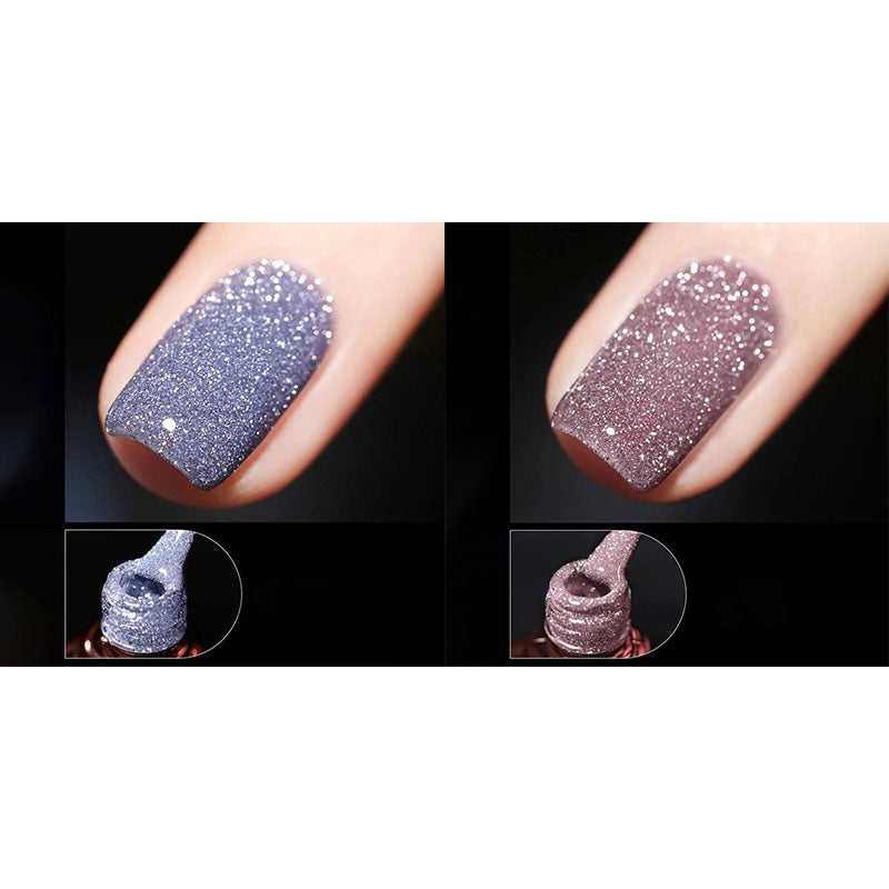 💜Last Day-Buy 1 Get 1 Free!💜High Density Glitter Nail Gel Polish💅✨
