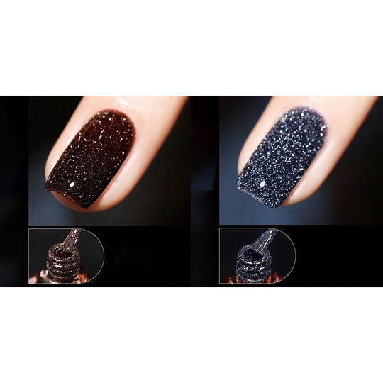 💜Last Day-Buy 1 Get 1 Free!💜High Density Glitter Nail Gel Polish💅✨