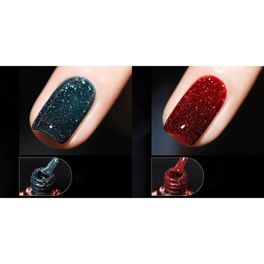 💜Last Day-Buy 1 Get 1 Free!💜High Density Glitter Nail Gel Polish💅✨