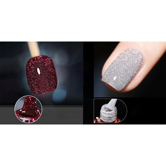 💜Last Day-Buy 1 Get 1 Free!💜High Density Glitter Nail Gel Polish💅✨