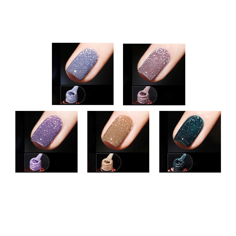 💜Last Day-Buy 1 Get 1 Free!💜High Density Glitter Nail Gel Polish💅✨