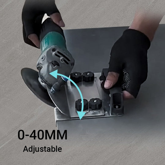 HOT SALE-🔥Angle Grinder Stand for Tile 45° Chamfer Cutting