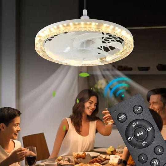 💥2026 HOT SALE 50% OFF💥 2-in-1 Mute Adjustable Fan Light with Remote Control