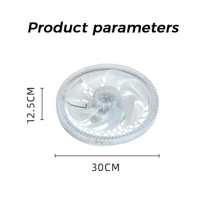 💥2026 HOT SALE 50% OFF💥 2-in-1 Mute Adjustable Fan Light with Remote Control