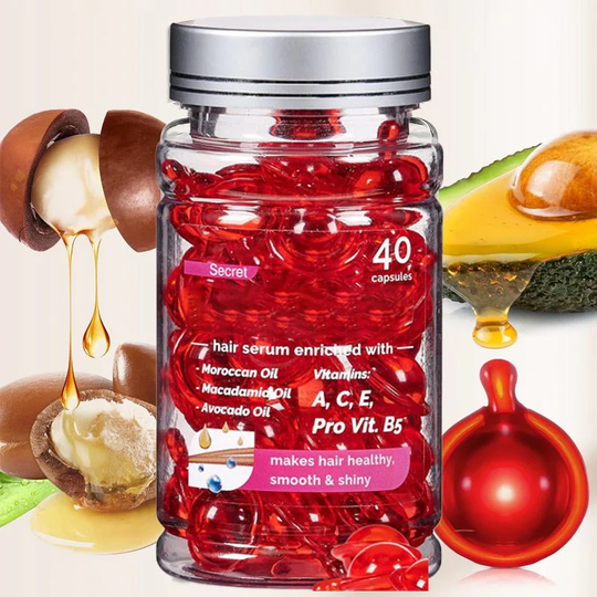 Moroccan Oil and Vitamin Hair Treatment Serum