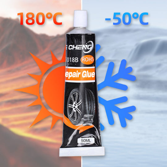 Waterproof & High Temperature Resistant Tire Repair Glue - Suitable For Cars, Motorcycles, Bicycles