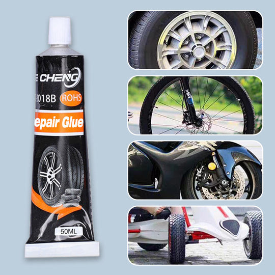 Waterproof & High Temperature Resistant Tire Repair Glue - Suitable For Cars, Motorcycles, Bicycles
