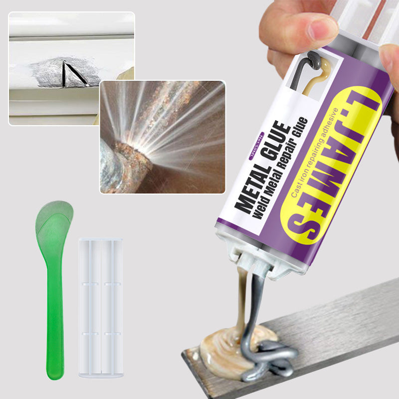 ✨Limited-Time Special:ONLY ￡7.99!!🎉New Metal Repair Glue!🔥Metal Glue - Weld Metal Repair Glue✨🏭Factory Authorized Exclusive Sale 🎁