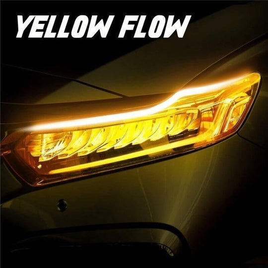 🥳2026 HOT SALE🥳💞50K+ SOLD! 🚗✨ 30% OFF! LED Flow Type Auto Signal Light – Dynamic flowing turn signals & ultra-bright daytime running lights. Waterproof, 12V, easy adhesive install – upgrade your ride in minutes! 🌈💨