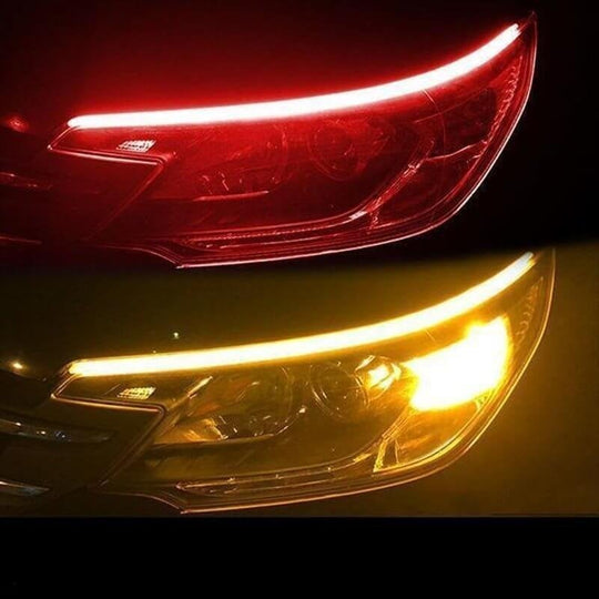 🥳2026 HOT SALE🥳💞50K+ SOLD! 🚗✨ 30% OFF! LED Flow Type Auto Signal Light – Dynamic flowing turn signals & ultra-bright daytime running lights. Waterproof, 12V, easy adhesive install – upgrade your ride in minutes! 🌈💨