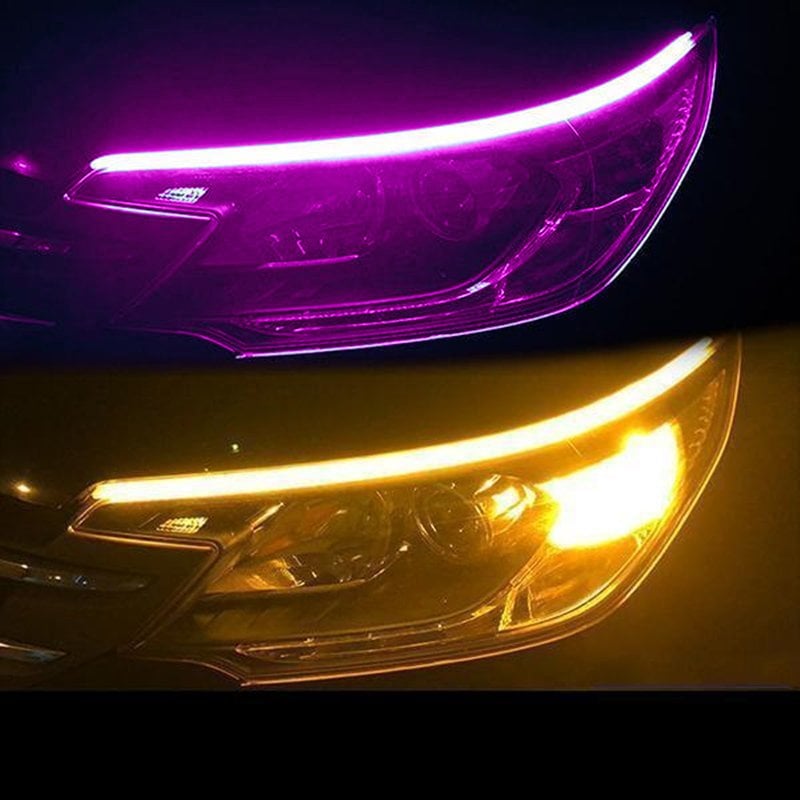 🥳2026 HOT SALE🥳💞50K+ SOLD! 🚗✨ 30% OFF! LED Flow Type Auto Signal Light – Dynamic flowing turn signals & ultra-bright daytime running lights. Waterproof, 12V, easy adhesive install – upgrade your ride in minutes! 🌈💨