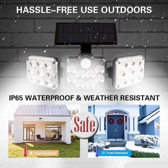 💥50% OFF TODAY ONLY⏰HURRY!🔥Triple LED Solar Wall Light