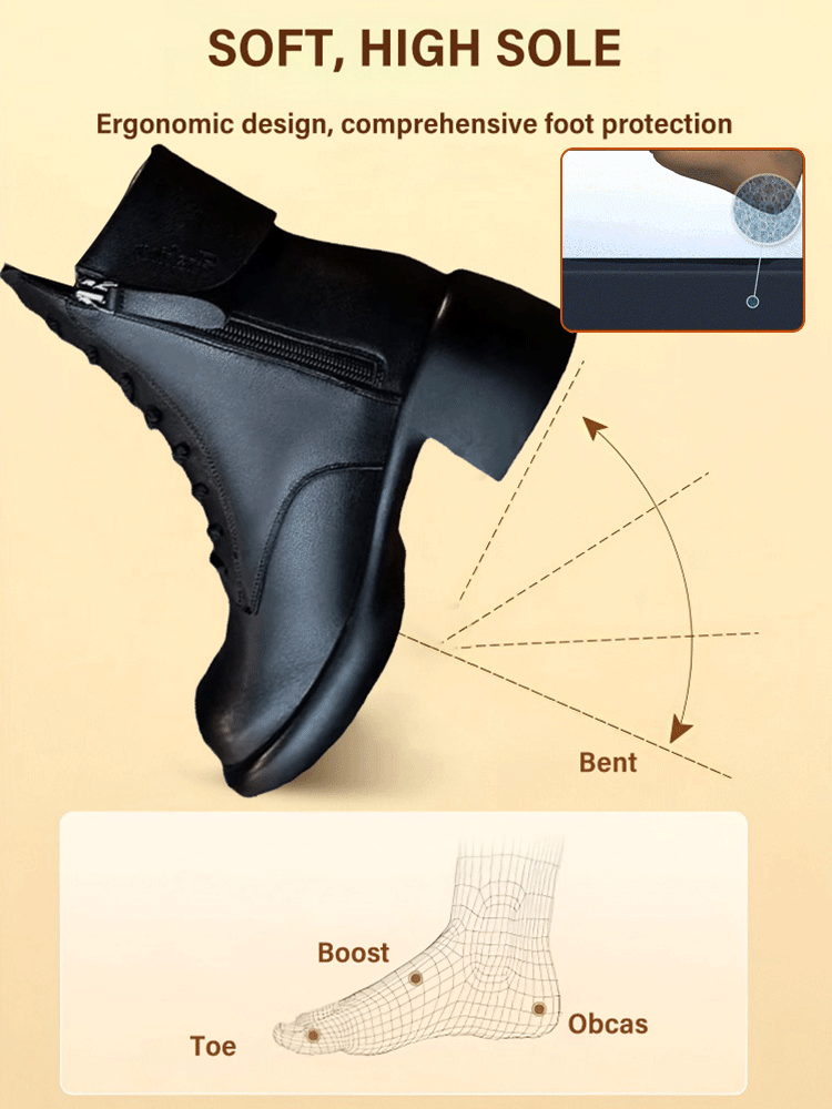 🥾 50% OFF NOW!🙋‍♀️Great Gift-retro British Style Boots💕