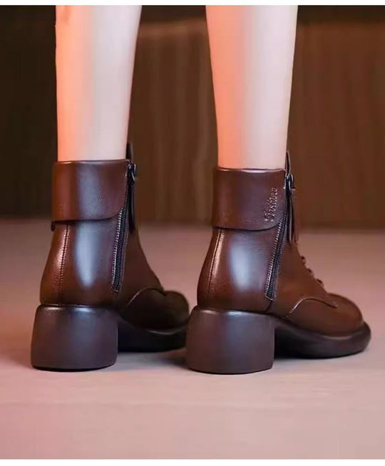 🥾 50% OFF NOW!🙋‍♀️Great Gift-retro British Style Boots💕