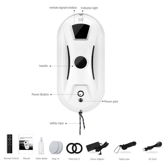 ✨🔥Automatic Smart Window Cleaning Robot