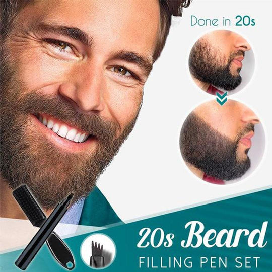 ⏰Buy 1 Get 1 Free🔥Waterproof Beard Filling Pen Kit