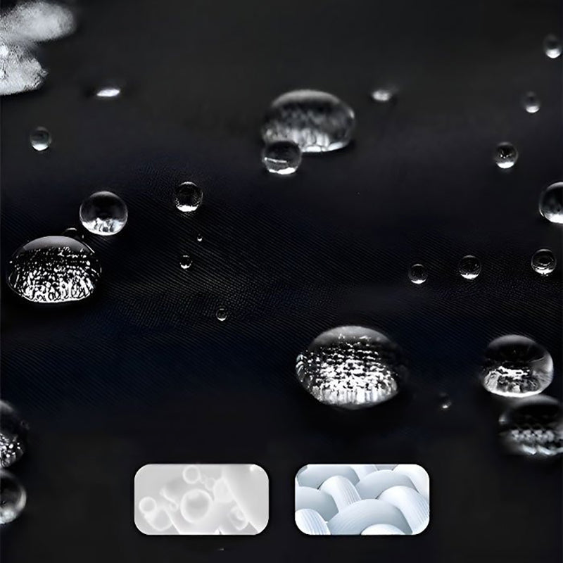 Men's quilted winter jacket with fleece lining