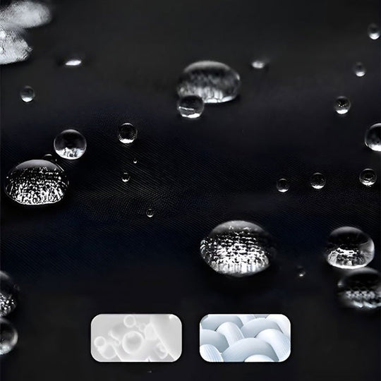 Men's quilted winter jacket with fleece lining