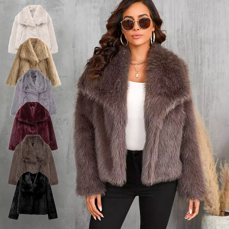 🔥🖤Cosa dovrei indossare domani?🔥🔥Cappotto di pelliccia da donna in pre-vendita invernale🔥Spedizione gratuita