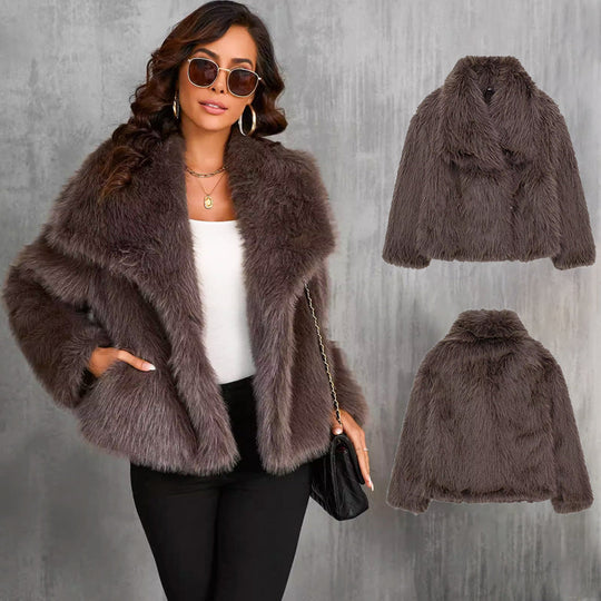 🔥🖤Cosa dovrei indossare domani?🔥🔥Cappotto di pelliccia da donna in pre-vendita invernale🔥Spedizione gratuita