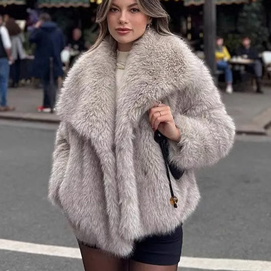 🔥🖤Cosa dovrei indossare domani?🔥🔥Cappotto di pelliccia da donna in pre-vendita invernale🔥Spedizione gratuita