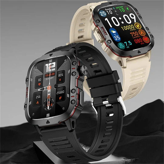 📢📢49% OFF !! ⏰Rugged Outdoor Smart Watch - 100+ Sports Modes