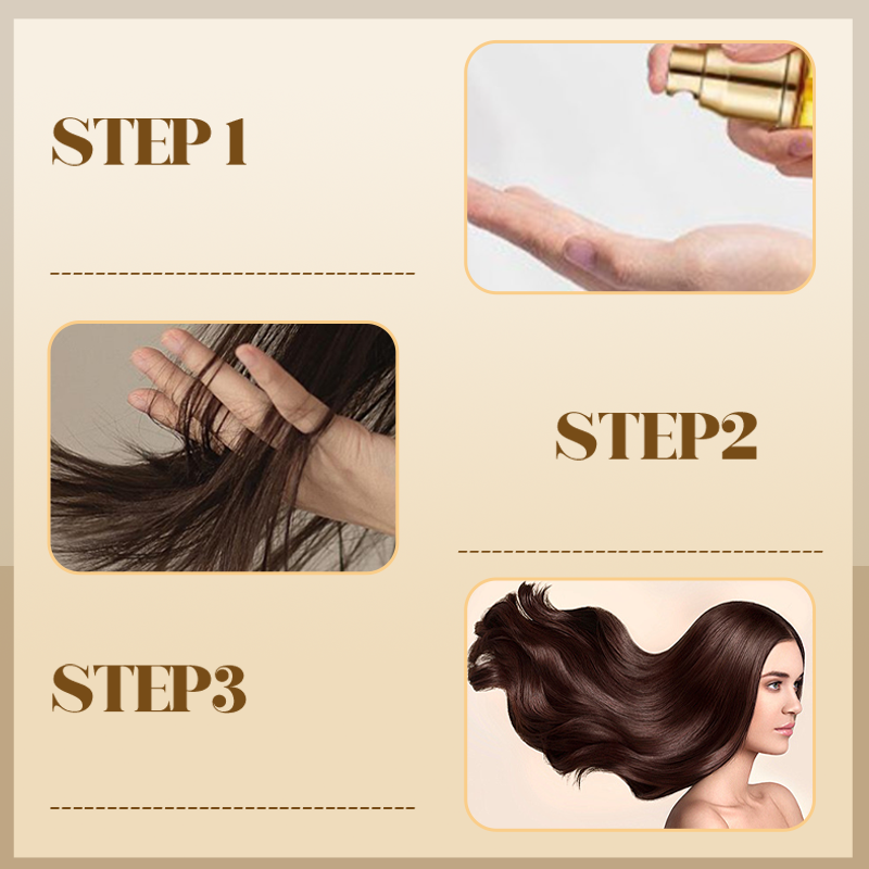 💫Köp 2 få 1 gratis🌸Intensivt närande håroljespray💖