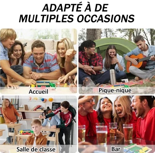 🔥Limited Time Promotion 49% OFF🔥FUN FAMILY GAMES - Shut The Box Board Game