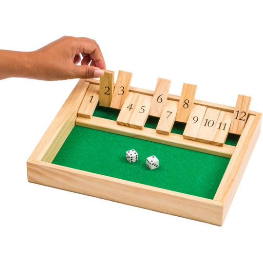 🔥Limited Time Promotion 49% OFF🔥FUN FAMILY GAMES - Shut The Box Board Game
