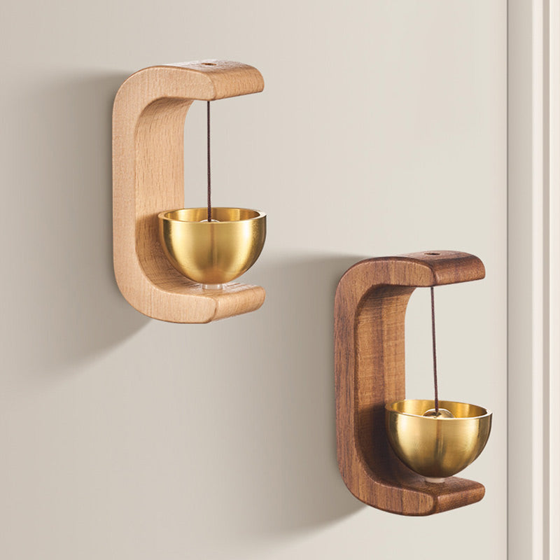 🌸50% OFF NOW!🎐 Magnetic wooden wind chime - works as a doorbell & decoration, handmade feel, soft chime & perfect for front door, balcony & garden 🌿