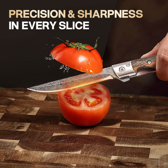 🔥 LAST DAY PROMOTION - 50%OFF 🔥 🗡️✨Folding knife with wooden handle for work, hiking & camping⛺