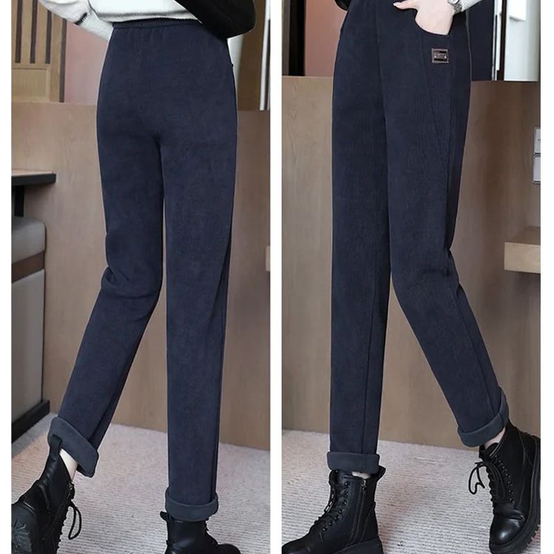 🎁Hot Sale 50% OFF⏳Women's High-waist Warm Faux Fleece-lined Pants