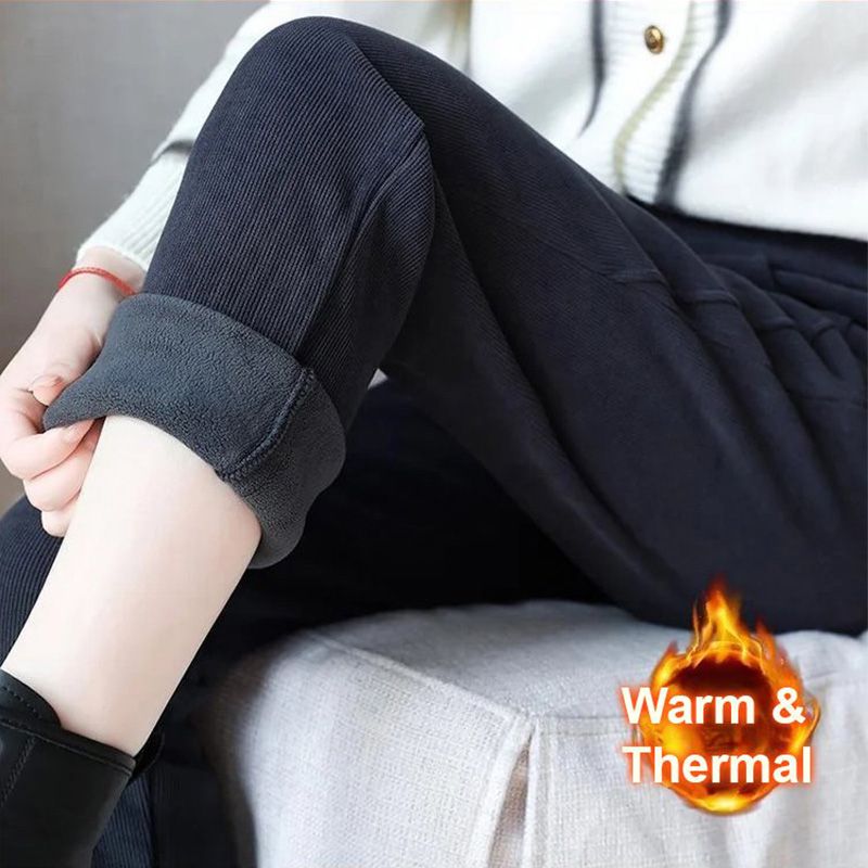 🎁Hot Sale 50% OFF⏳Women's High-waist Warm Faux Fleece-lined Pants