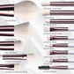 🔥 Big Sale 50% OFF🌈Travel Makeup Brush Set with LED Light Mirror