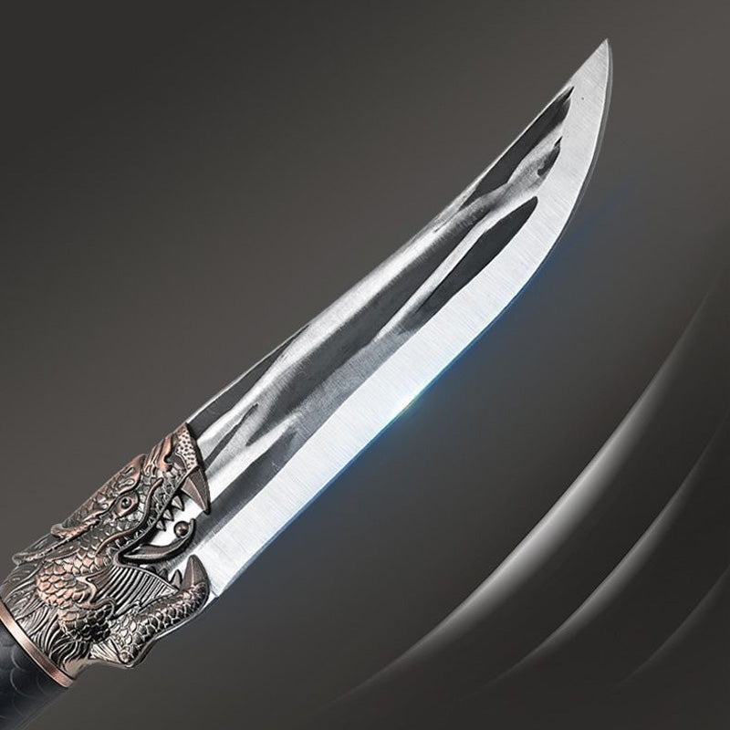 🔥New Year Promotion🎄Bone-cutting Knife with Dragon Decoration and Scabbard