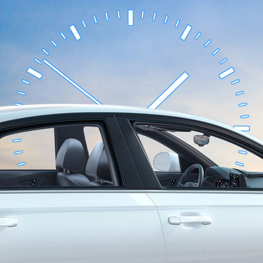 Pxcxu Powerful Windshield Cleaner with Frost Resistance