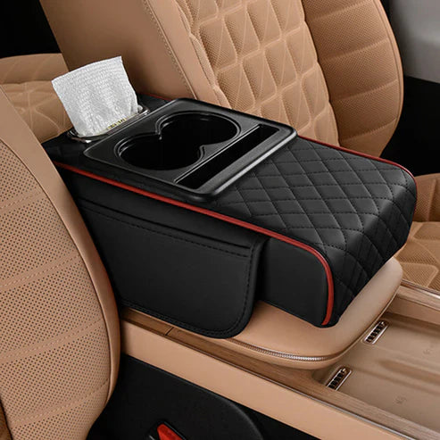 🎄Weihnachtsangebot: Jetzt 49% Rabatt! 🎉Multifunctional PU Leather Car Armrest Box Mat